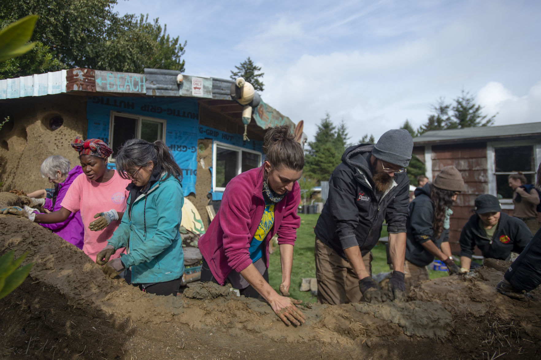Live Culture Coast: Cob Building